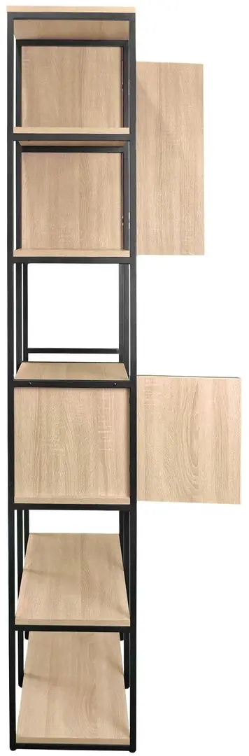 Etajera DP Rio 2 Plus (Sonoma Oak/Black)