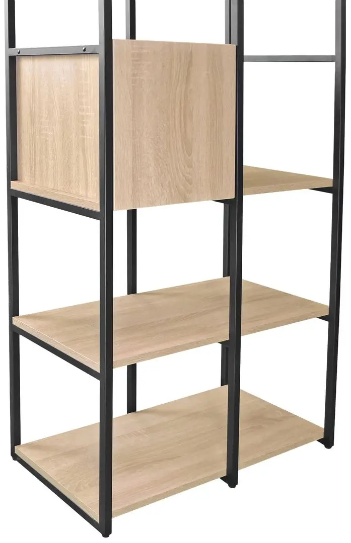 Etajera DP Rio 2 Plus (Sonoma Oak/Black)