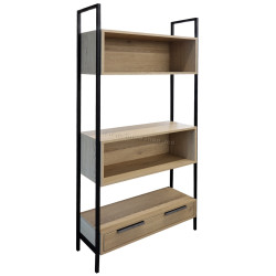 Стеллаж DP Torro (Wood/Black)