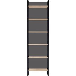 Etajera DP Urban 60 cu spate integral (Sonoma Oak/Black) Thumb