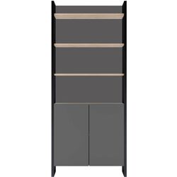 Etajera DP Urban 90 Box (Black/Sonoma Oak) Thumb