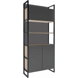 Etajera DP Urban 90 Double Box (Black/Sonoma Oak) Thumb