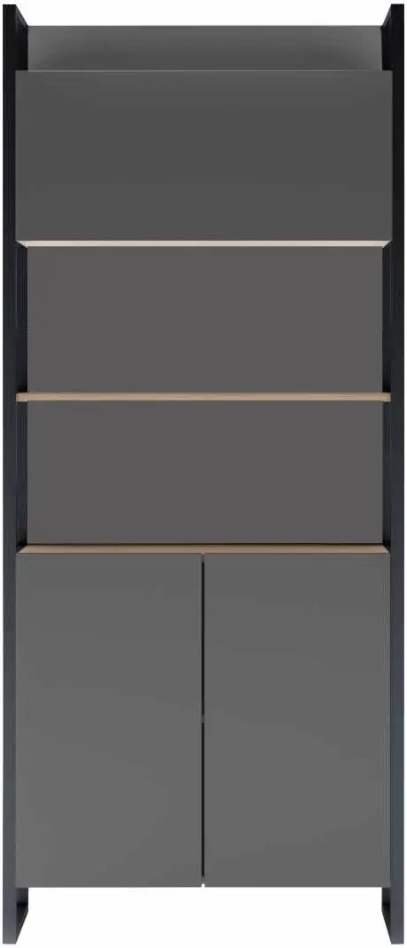 Etajera DP Urban 90 Double Box (Black/Sonoma Oak)