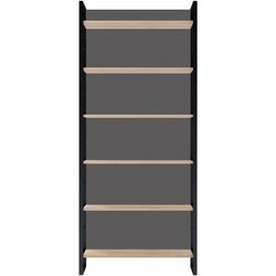 Etajera DP Urban 90 cu spate integral (Sonoma Oak/Black) Thumb