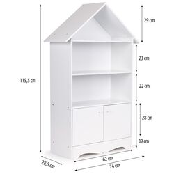 Etajera Ecotoys FBC002-1 (White) Thumb