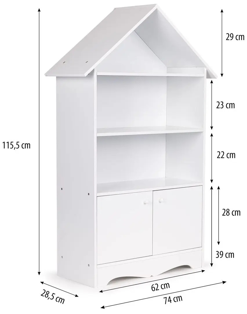Etajera Ecotoys FBC002-1 (White) - 7