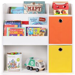 Etajera Ecotoys ZKB-02A (White/Orange) Thumb