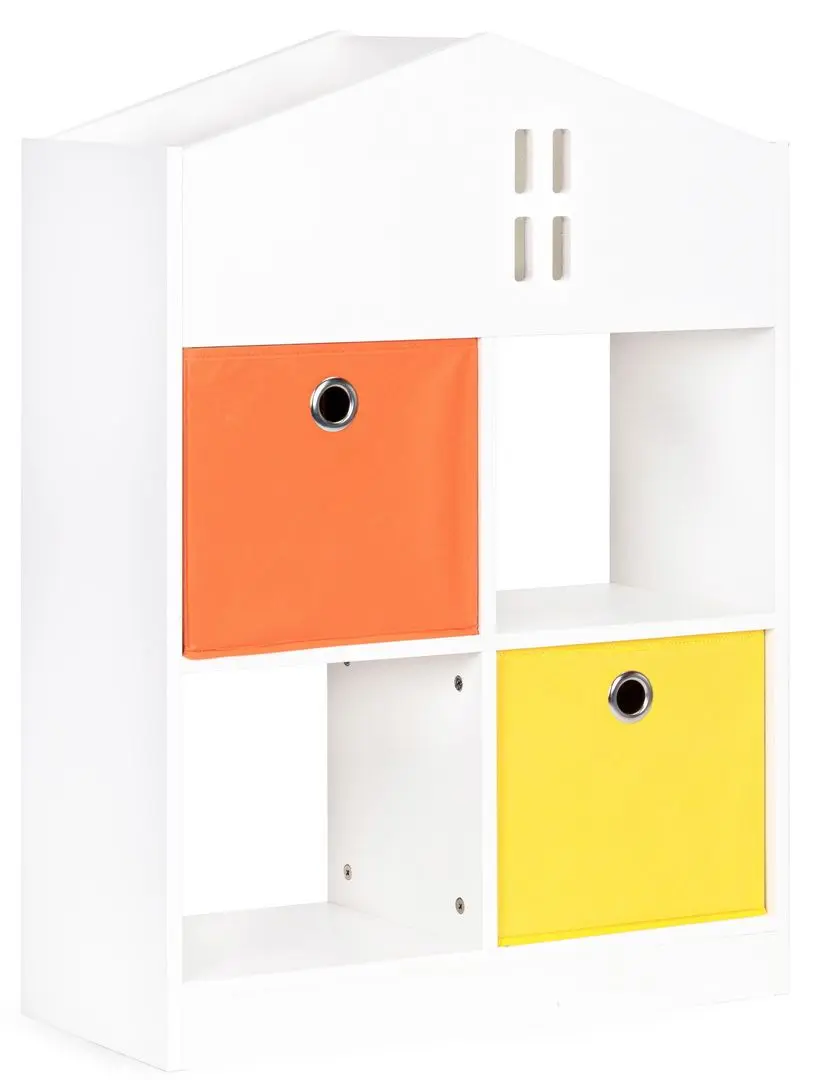 Etajera Ecotoys ZKB-3 (White/Orange) - 4
