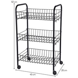 Etajera Excellent Houseware 48409 (Black) Thumb