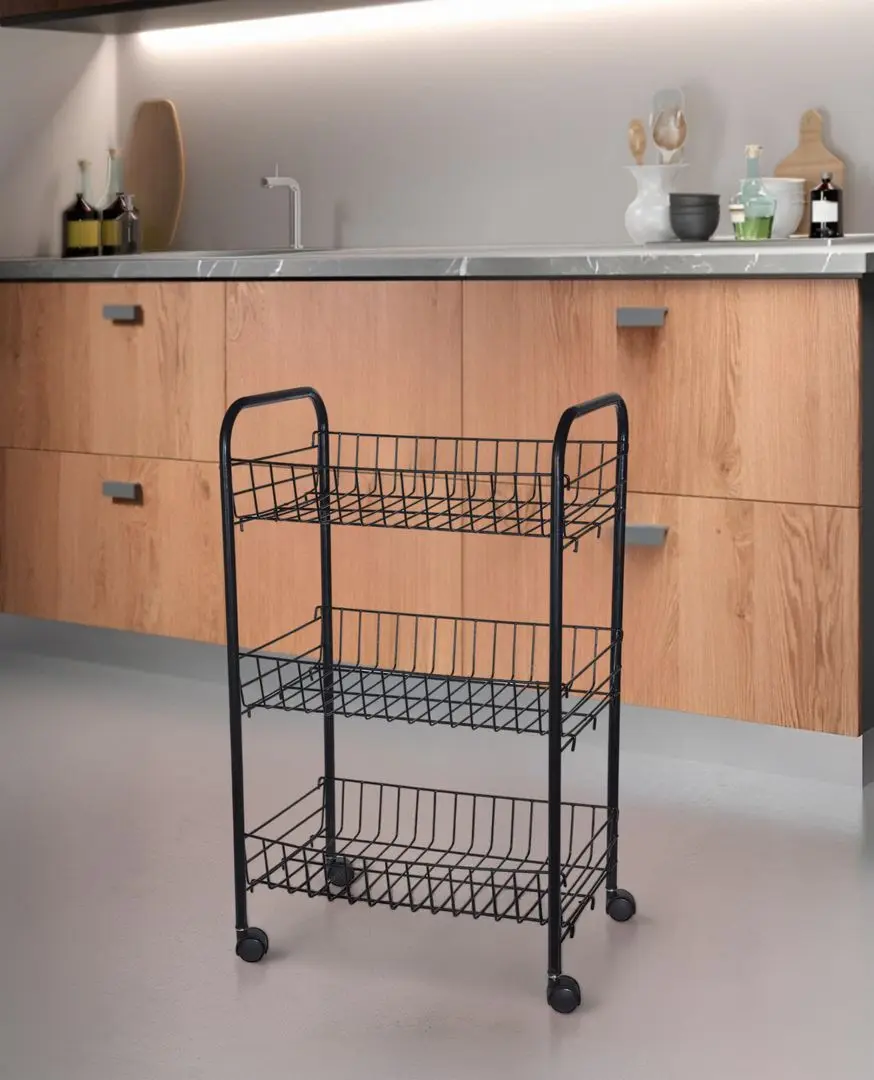 Etajera Excellent Houseware 48409 (Black)