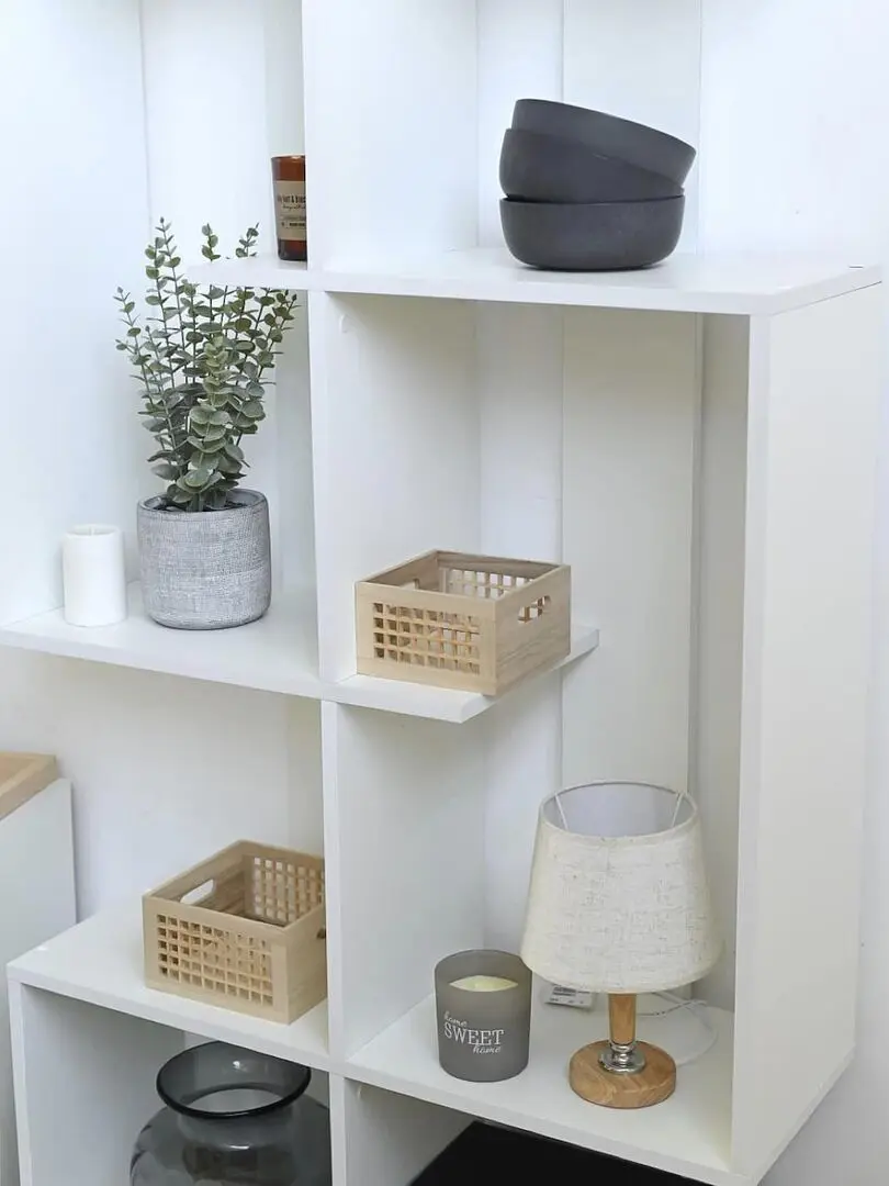 Etajera Fabrik Home №3 (Ash White)