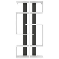 Стеллаж Fabrik Home №3 (Белый Ясень/Базальт) Thumb