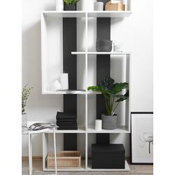 Стеллаж Fabrik Home №3 (Белый Ясень/Базальт) Thumb