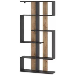 Etajera Fabrik Home №3 (Ash Black/Ewok Oak) Thumb