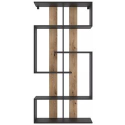 Etajera Fabrik Home №3 (Ash Black/Ewok Oak) Thumb