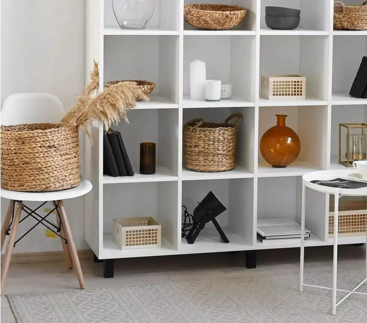 Стеллаж Fabrik Home Albert (Белый Ясень)