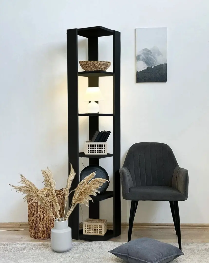 Стеллаж Fabrik Home Henry (Ясень Чёрный)