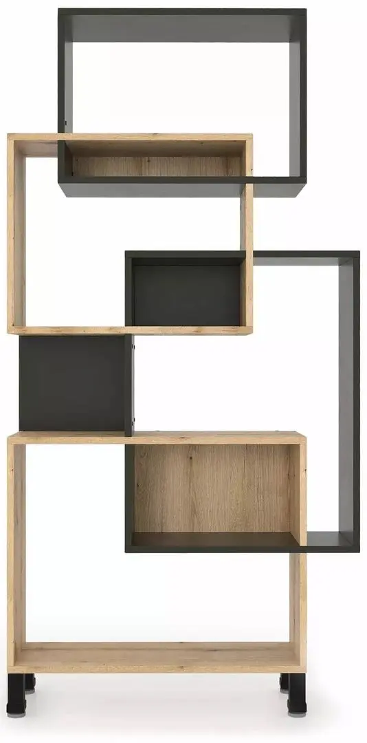 Etajera Fabrik Home Josse (Ewok Oak/Anthracite)