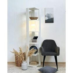 Etajera de colt Fabrik Home Henry (White Ash)