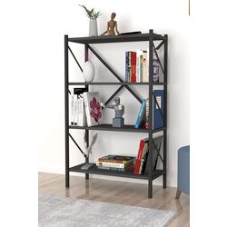 Etajera Bofigo 4 Shelves Metal (Anthracite)