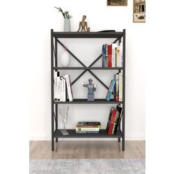 Etajera Bofigo 4 Shelves Metal (Anthracite) Thumb