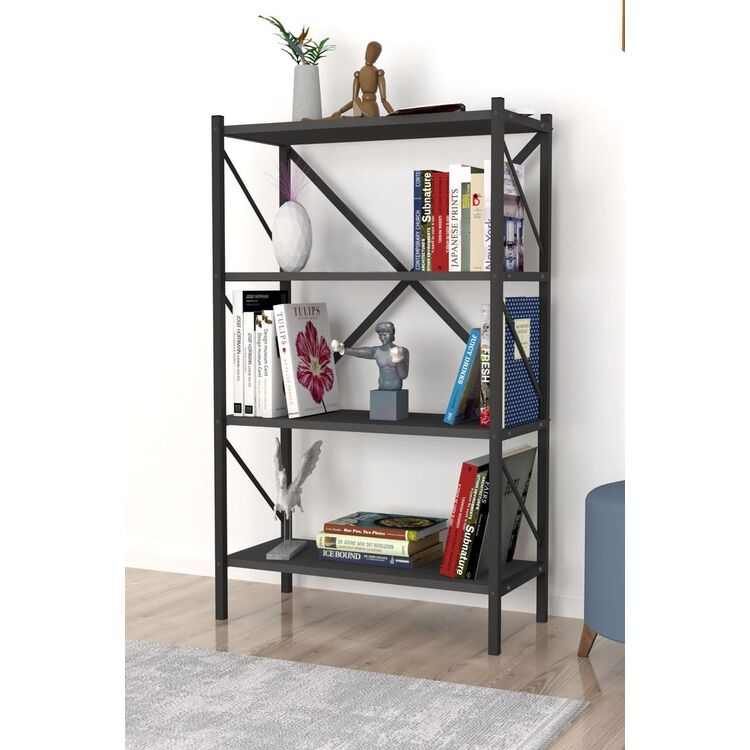 Etajera Bofigo 4 Shelves Metal (Anthracite)