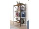 Etajera Fabulous 4 Shelves Metal (Pine/Black)