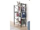 Etajera Fabulous 4 Shelves Metal (White/Black)