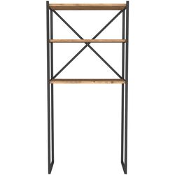 Etajera Bofigo 66x34x160 (Pine/Black) Thumb