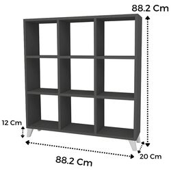 Стеллаж Bofigo 9 секции (Antrhracite) Thumb
