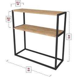 Консольный стол Bofigo Metal Dressuar (Pine/Black) Thumb