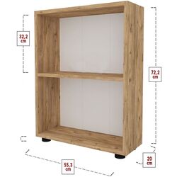 Стеллаж Fabulous Shelves Chipboard 2 полки (Pine) Thumb