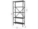 Etajera Fabulous Shelves Metal 5 sectiuni (Anthracite)