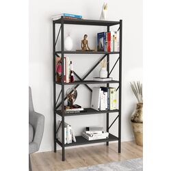 Etajera Fabulous Shelves Metal 5 sectiuni (Anthracite)