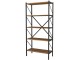 Etajera Fabulous Shelves Metal 5 sectiuni (Walnut/Black)