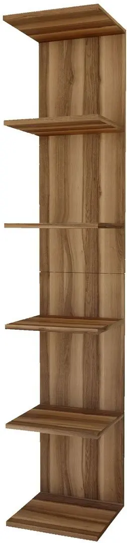 Стеллаж навесной Bofigo 6 полок (Walnut)