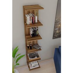 Стеллаж навесной Bofigo 6 полок (Walnut) Thumb