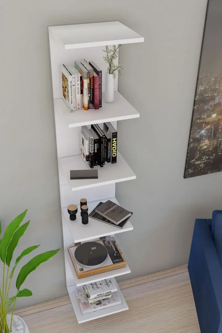 Стеллаж навесной Bofigo 6 полок (White)