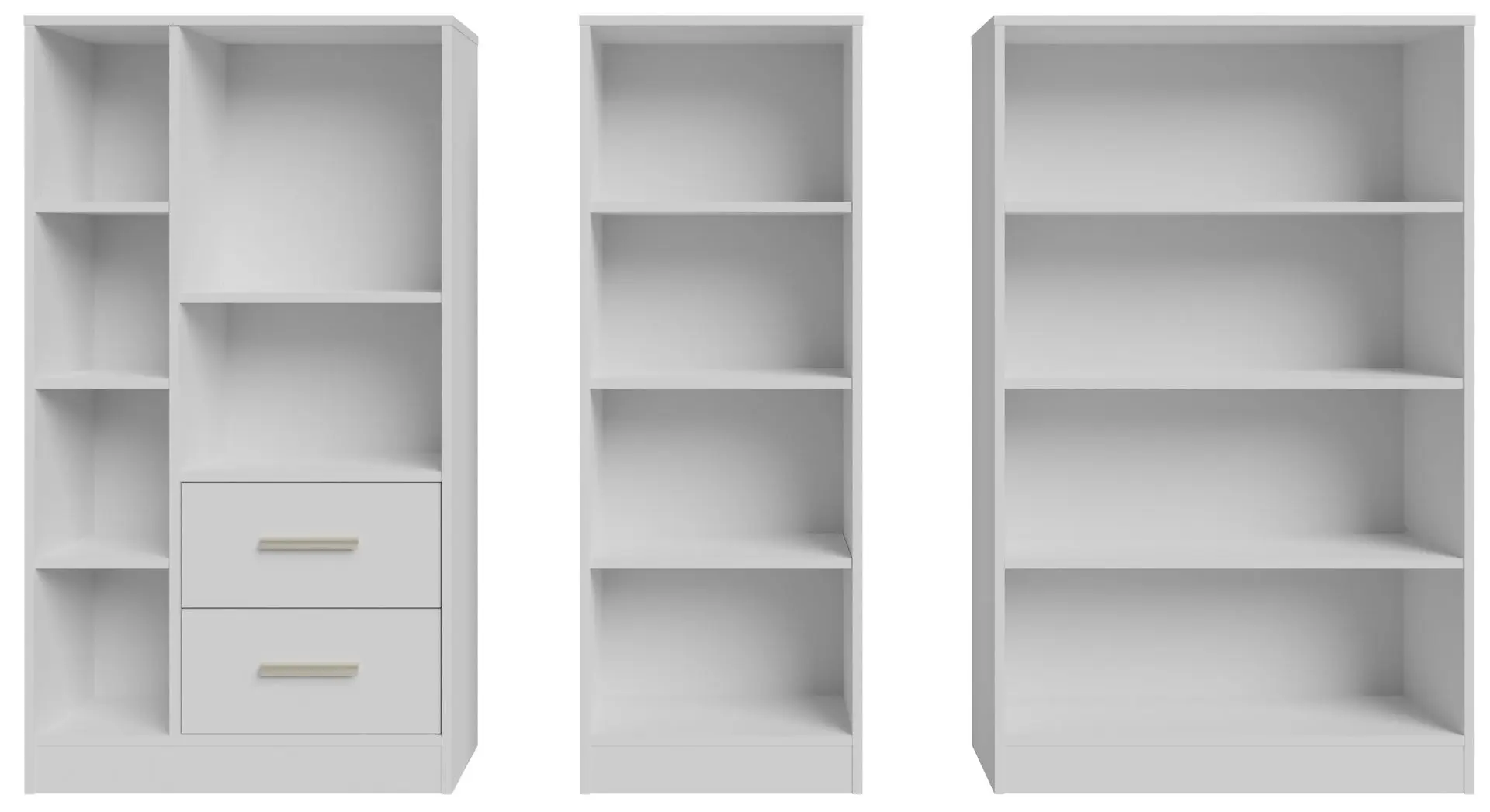 Set etajere Fortuna Metro 43/65/73 (White)