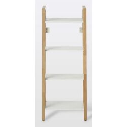 Etajera GoodHome Nantua 40.5x100x20 (White/Wood) Thumb
