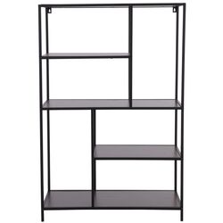 Etajera H&S 76x30x116cm (Black) Thumb