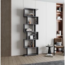 Etajera Haaus Tokyo 6 rafturi (Anthracite)
