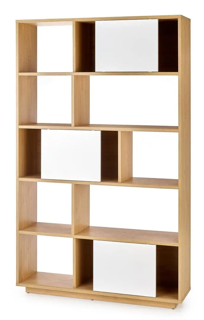 Стеллаж Halmar REG 23 (Honey Oak/White Matt) - 2