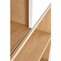 Стеллаж Halmar REG 23 (Honey Oak/White Matt) Thumb