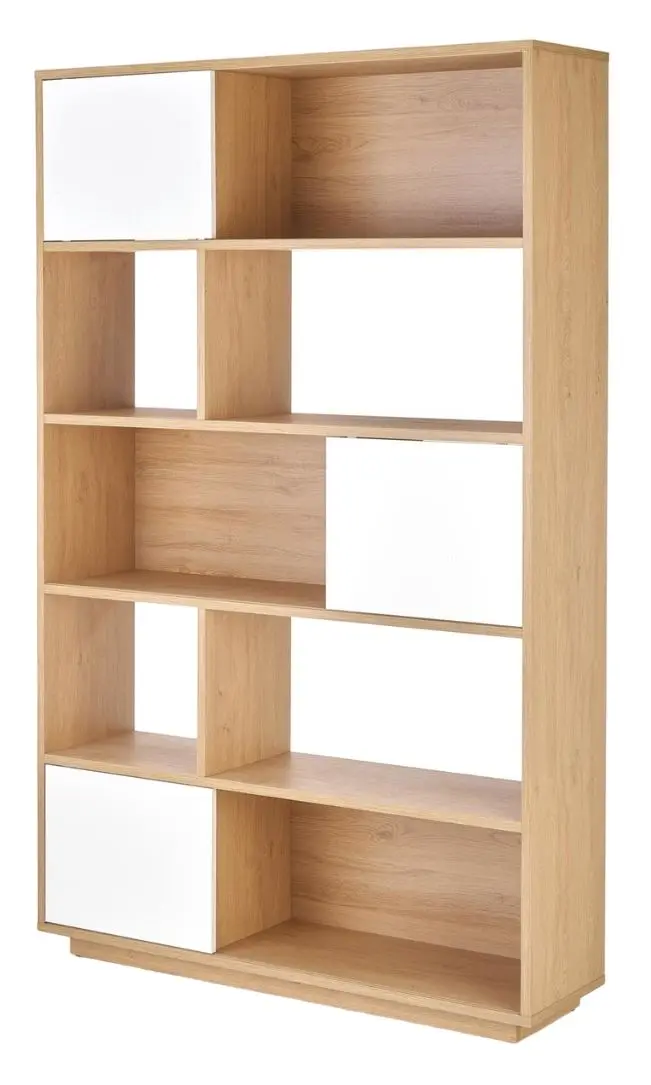 Стеллаж Halmar REG 23 (Honey Oak/White Matt)