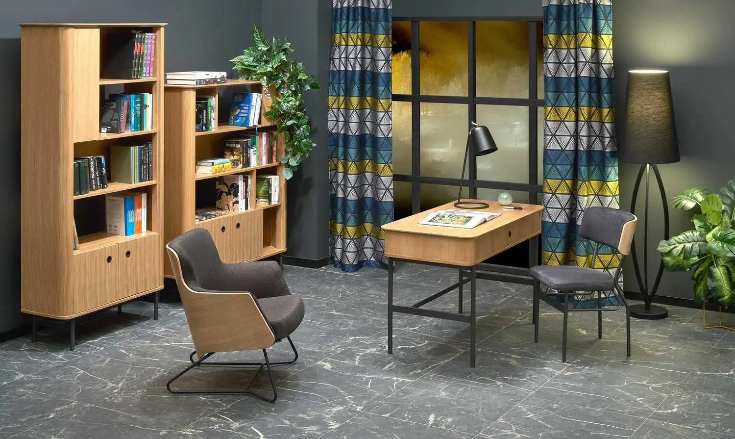 Etajera Halmar Smart REG-2 (Natural Oak)