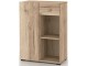 Стеллаж Helvetia Agapi 24N3LZ84 1D/1S (Grand Oak Natural)