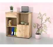 Etajera Helvetia Agapi 24N3LZ85 1D/1S (Grand Oak Natural)