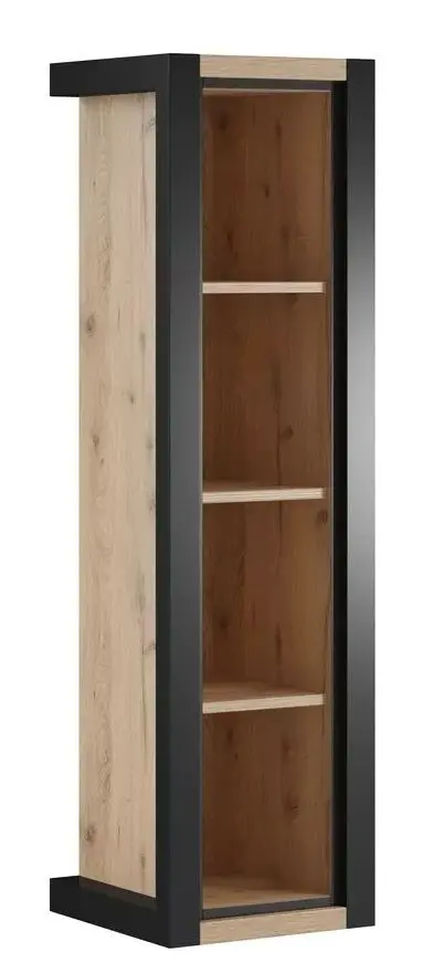 Etajera Helvetia Aktiv №87 (Taurus Oak/Black Matt)