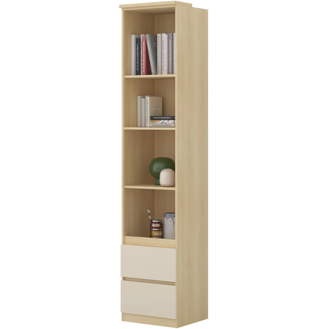 Стеллаж Helvetia Terra 24LBON83 (Lindberg oak/Sand beige) - 3